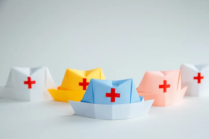 Origami Nurse Hat