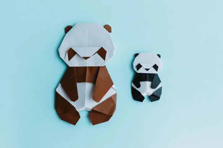 Origami Panda