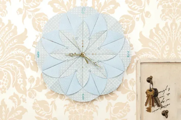 Origami Paper Clock