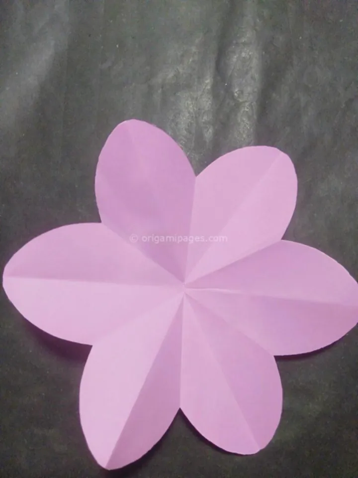 Origami Peach Blossom