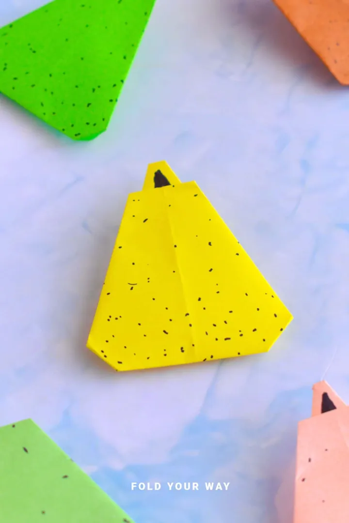 Origami Pear