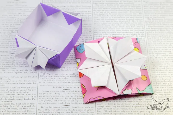Origami Popup Envelope Box