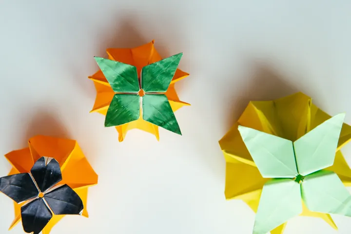 Origami Pumpkin
