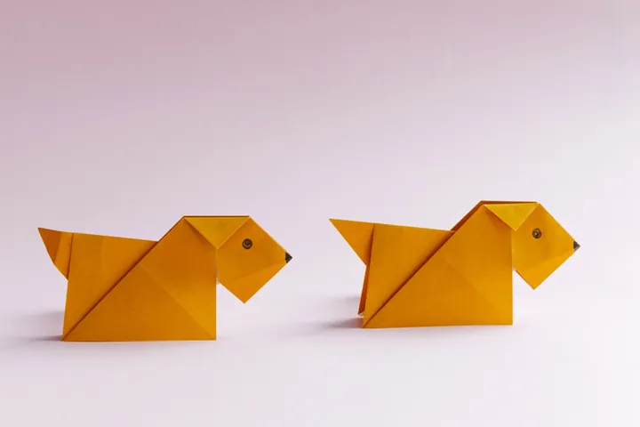 Origami Puppy
