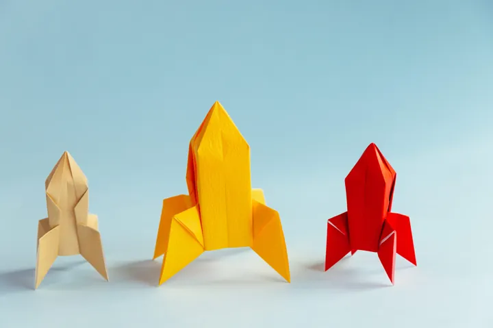 Origami Rocket