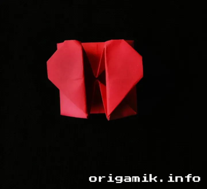 Origami Secret Heart Box