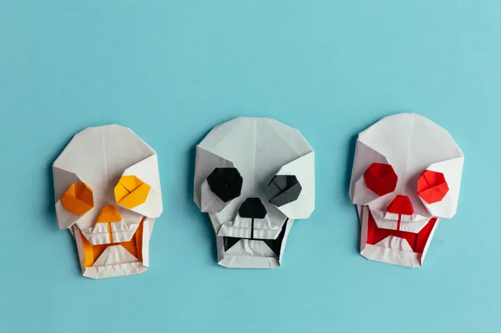 Origami Skull