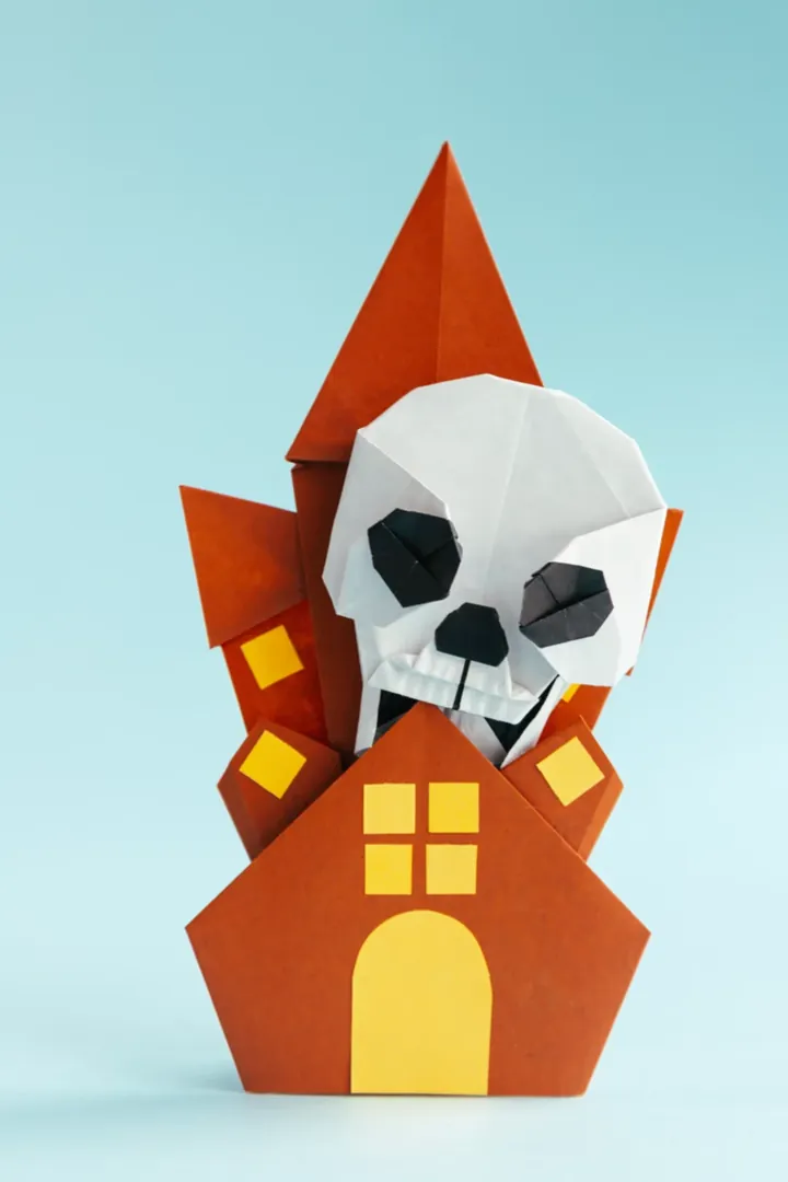 Origami Skull