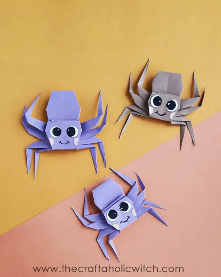 Origami Spiders