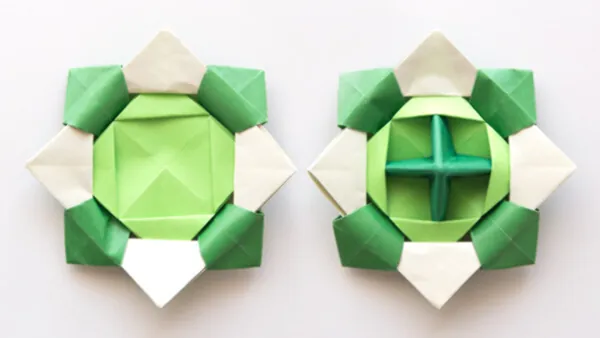 Origami Spinning Top