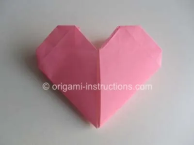 Origami Springy Heart