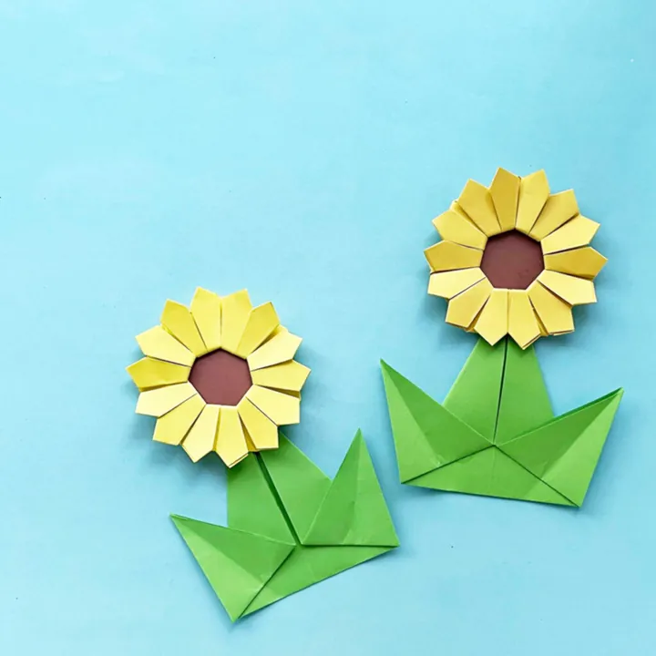 Origami Sunflower