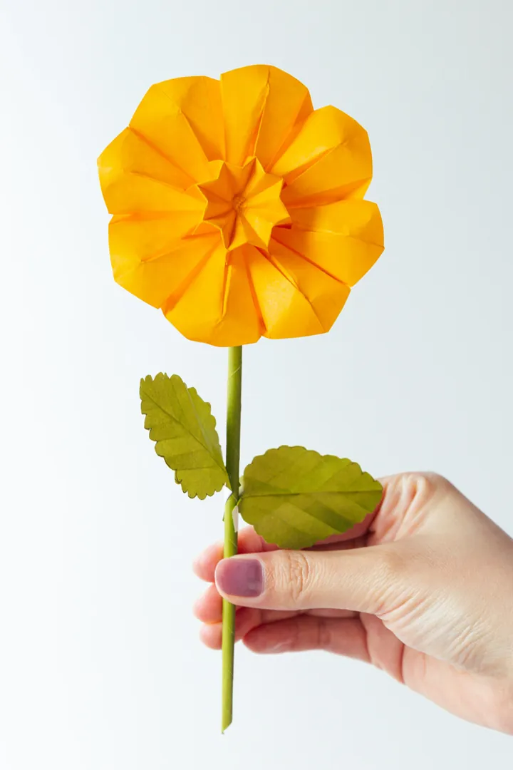 Origami Sunflower