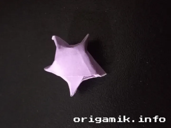 Origami Tree Topped with Lucky Star