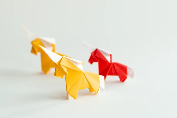 Origami Unicorn