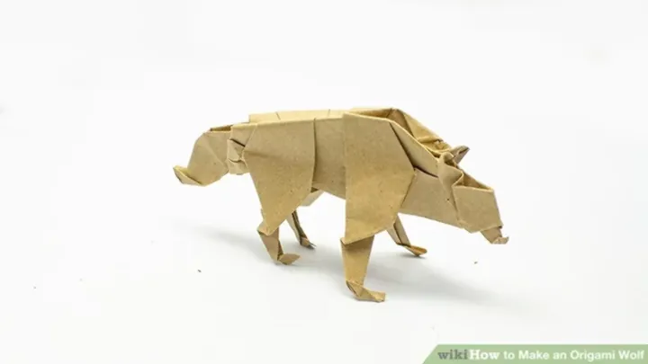 Origami Wolf