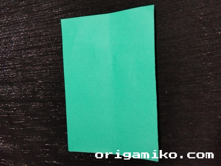 Origami candy step 1