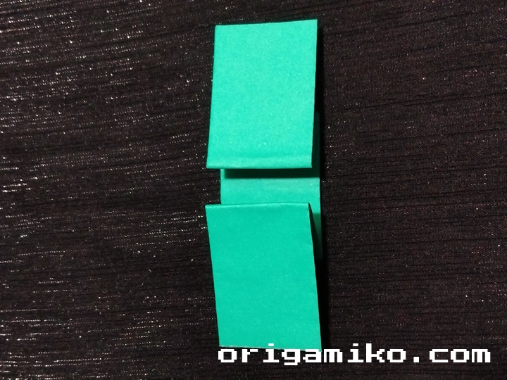 Origami candy step 3 d
