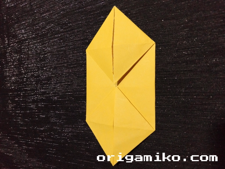 Origami chameleon step 3 b