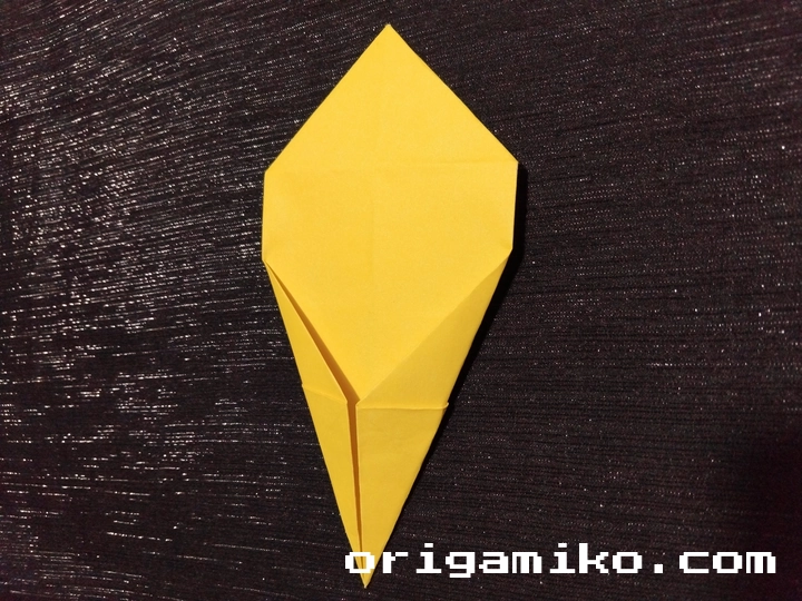 Origami chameleon step 4 a
