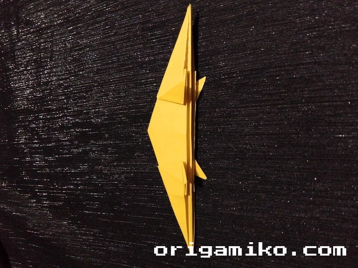 Origami chameleon step 5 b