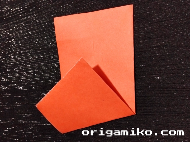 Origami cherry step 2 d