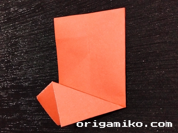 Origami cherry step 2 e