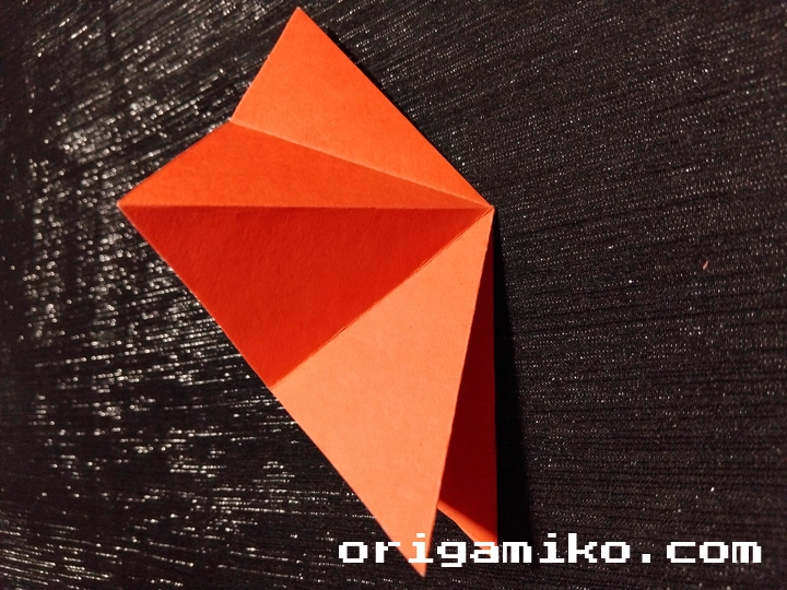 Origami cherry step 2 i
