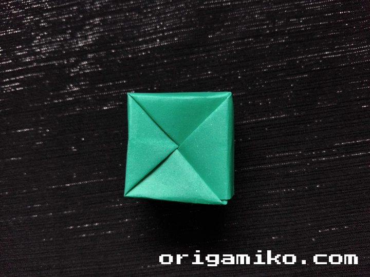 Origami combined cube step 6 a