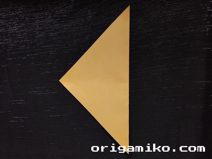 Origami diamond step 2 b
