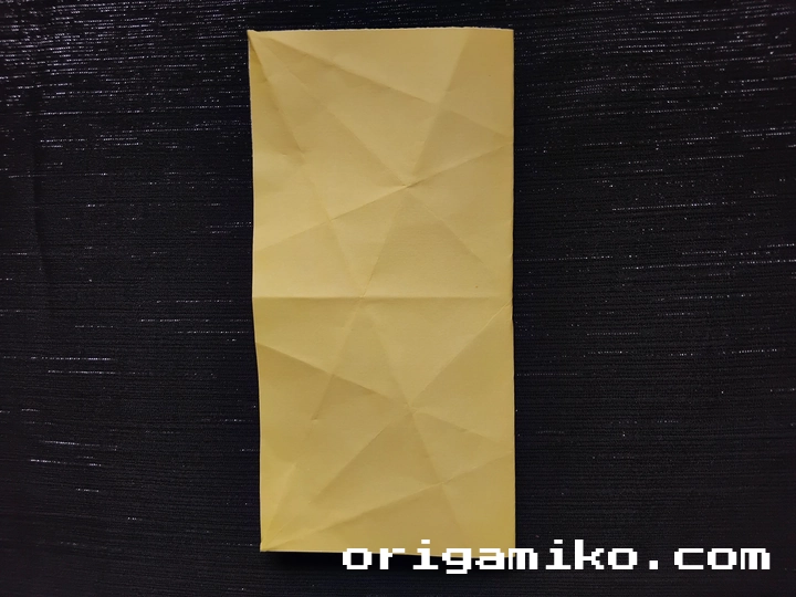 Origami diamond step 4 b