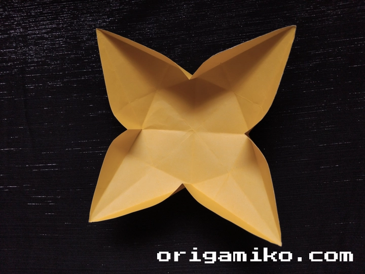 Origami diamond step 5 a