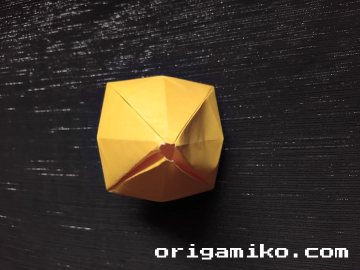 Origami diamond step 5 b