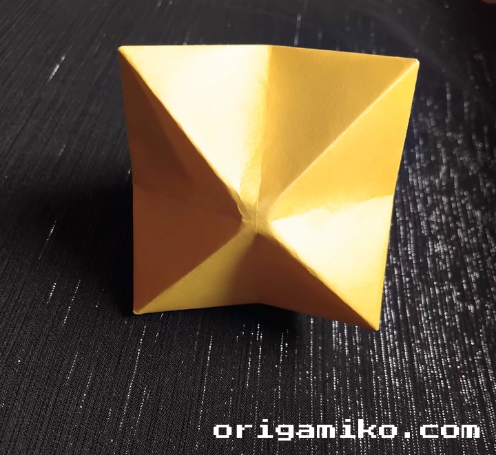 Origami diamond step 6 a