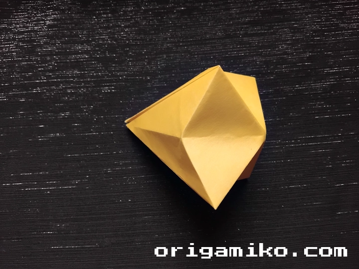 Origami diamond step 6 b