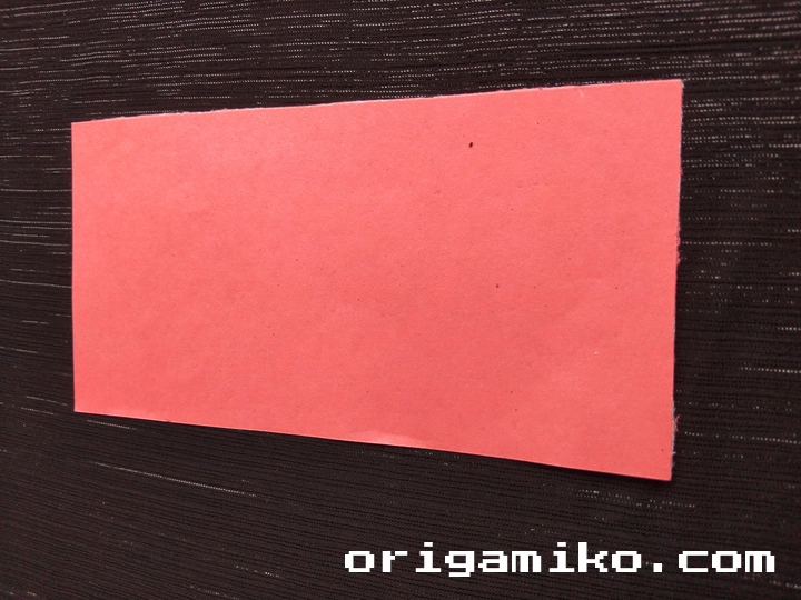 Origami gloves step 1