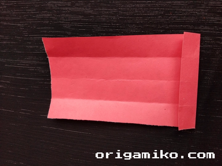 Origami gloves step 3 a
