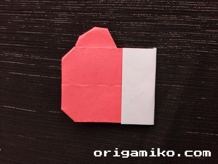 Origami gloves step 5 a