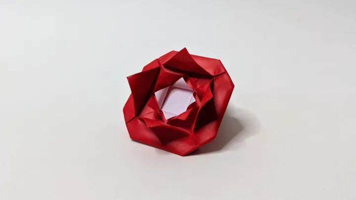 Standard Origami Rose