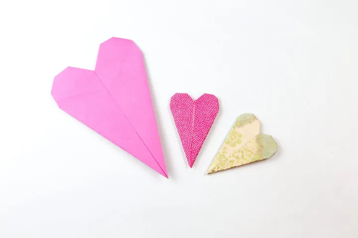Thin Origami Heart