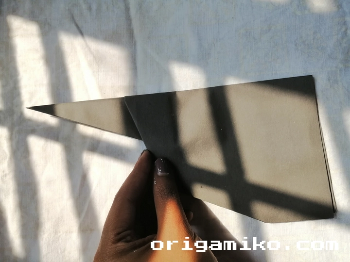 Uranus Arc lll Paper Airplane Step 5 (a)