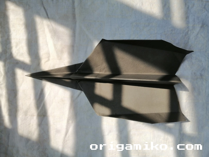 Uranus Arc lll Paper Airplane Step final result