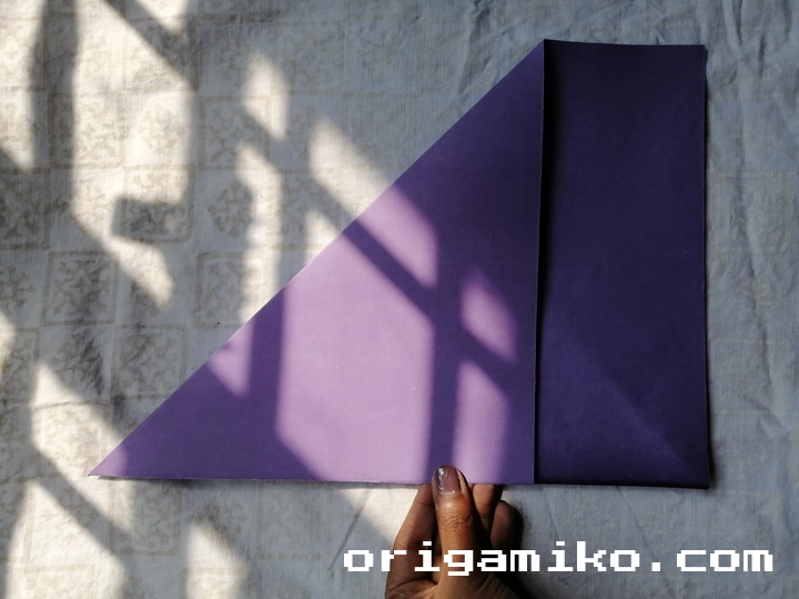 flying Ninja paper Airplane step 2 (a)