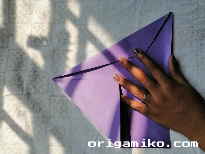 flying Ninja paper Airplane step 3 (a)