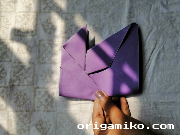 flying Ninja paper Airplane step 4 (c)