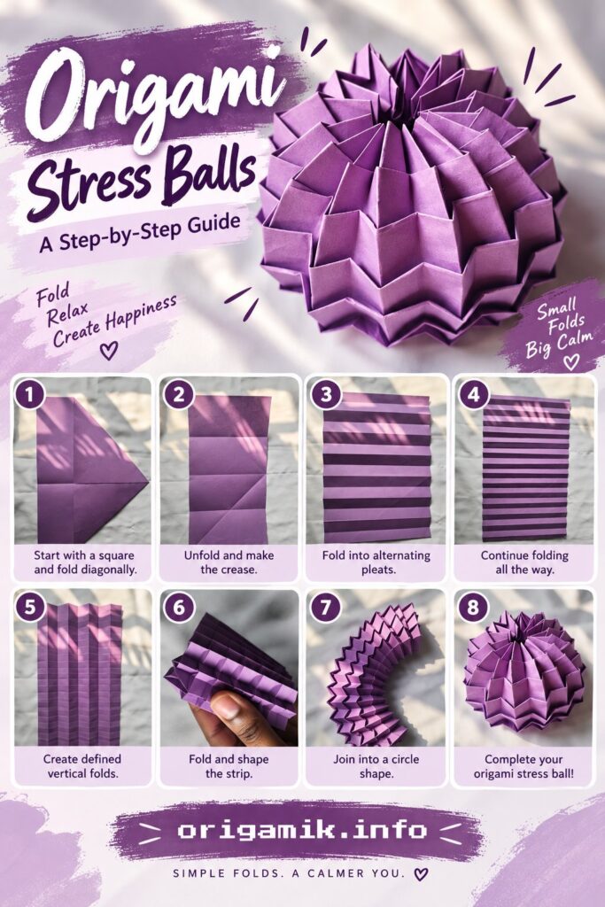 Origami Stress Balls: A Step-by-Step Guide
