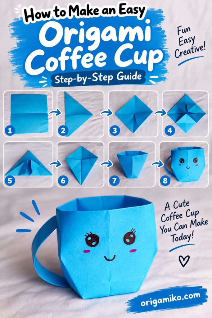 How to Make an Easy Origami Coffee Cup – Step-by-Step Guide