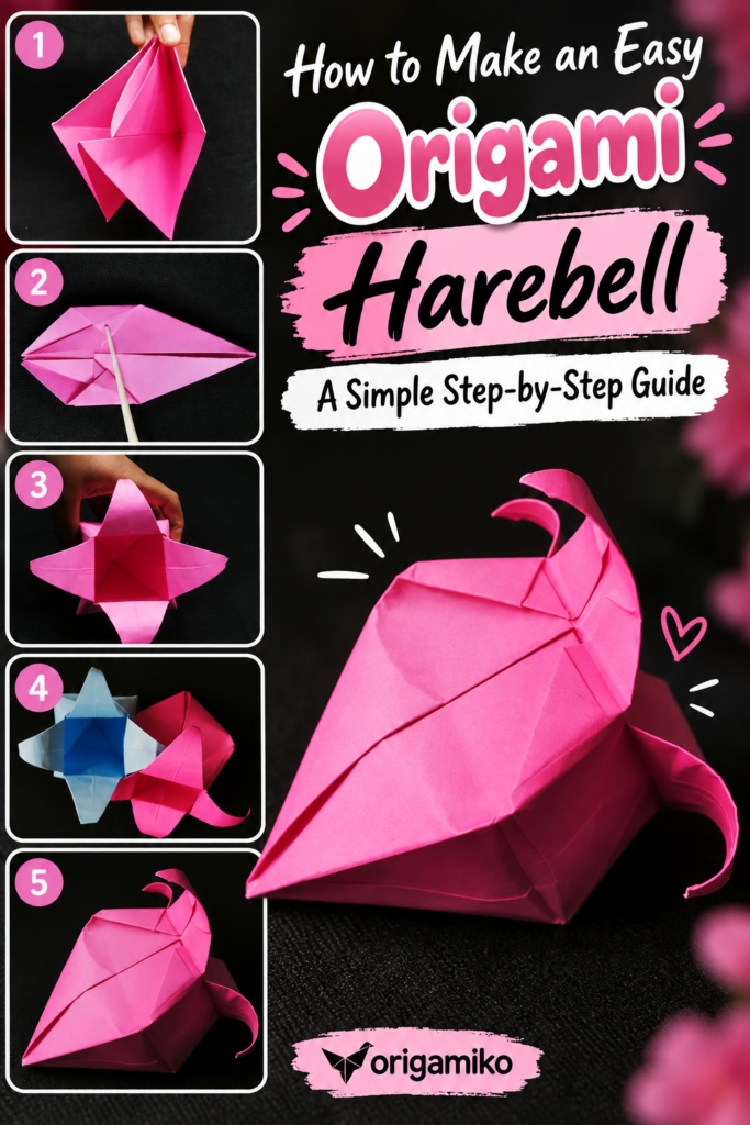 How to Make an Easy Origami Harebell: A Simple Step-by-Step Guide
