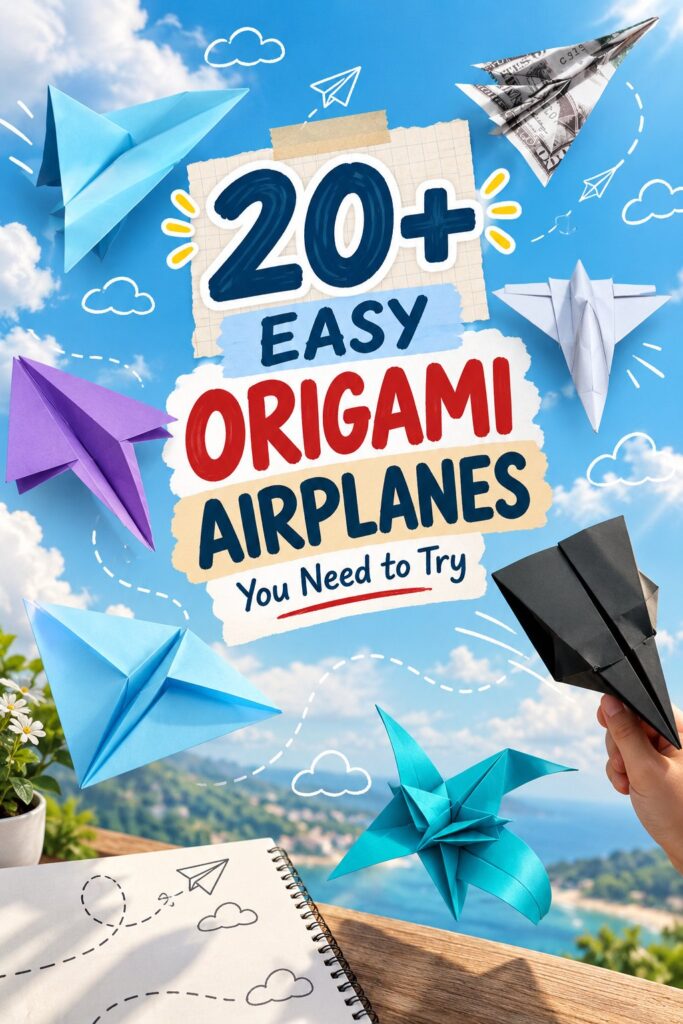 20+ Easy Origami Airplanes You Need to Try