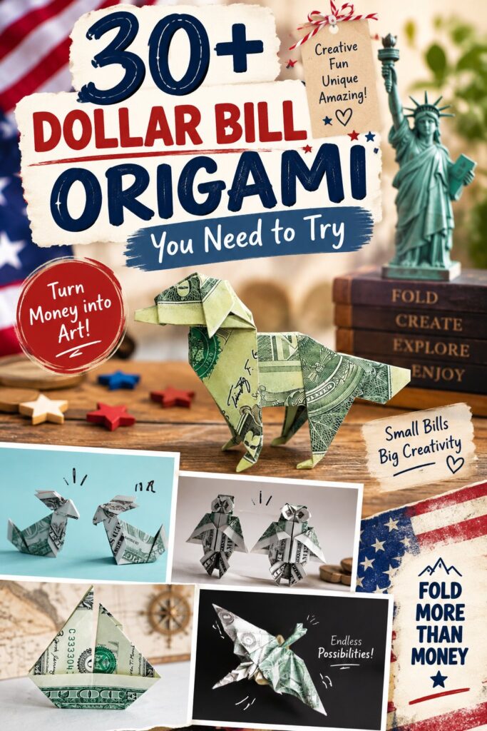 30+ Dollar Bill Origami You Need to Try